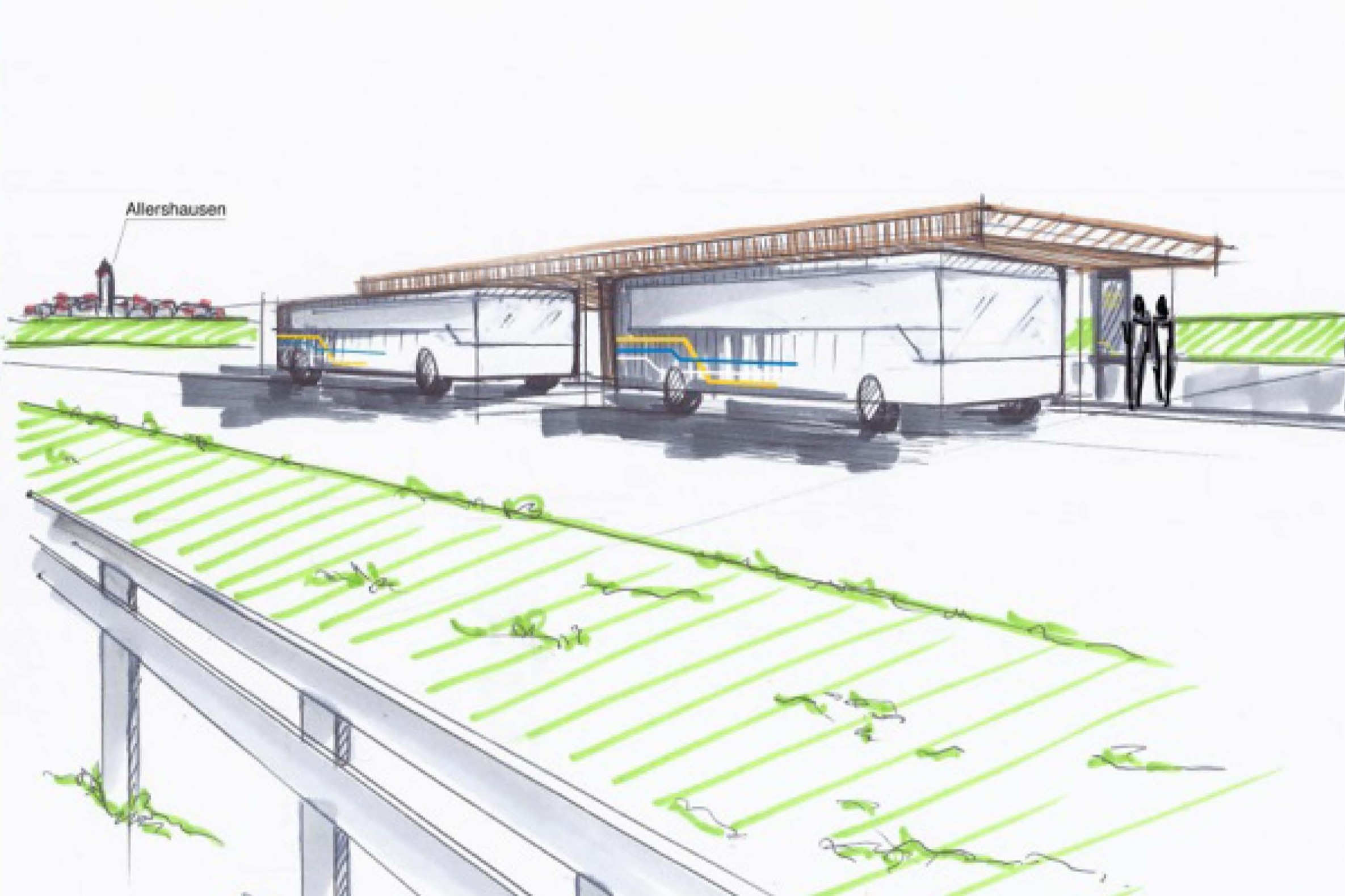 Pressemitteilung: IBA-M kürt Bushaltestelle und Klimaquartier zu Projektkandidaten
